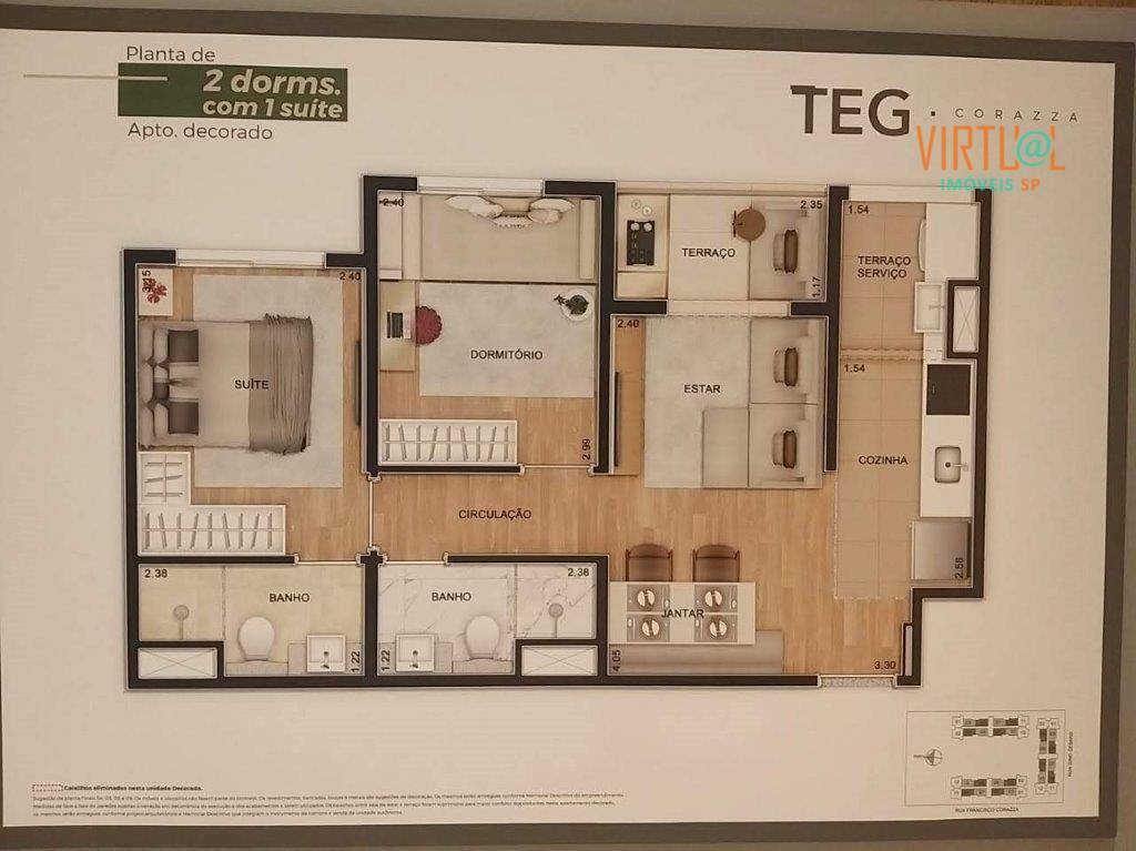 Apartamento à venda com 2 quartos, 50m² - Foto 15