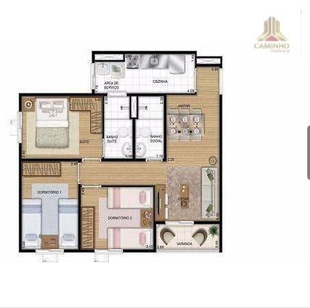 Apartamento à venda com 3 quartos, 62m² - Foto 14