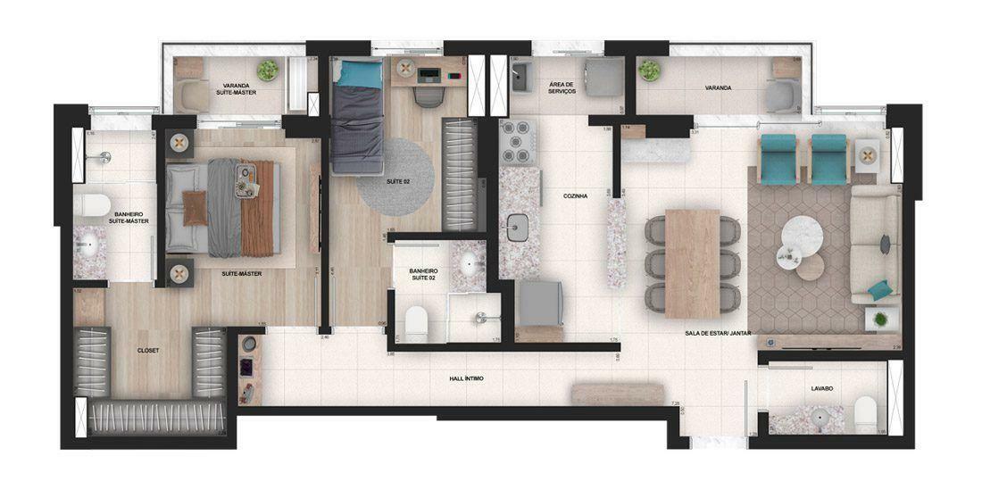 Apartamento à venda e aluguel com 2 quartos, 85m² - Foto 30