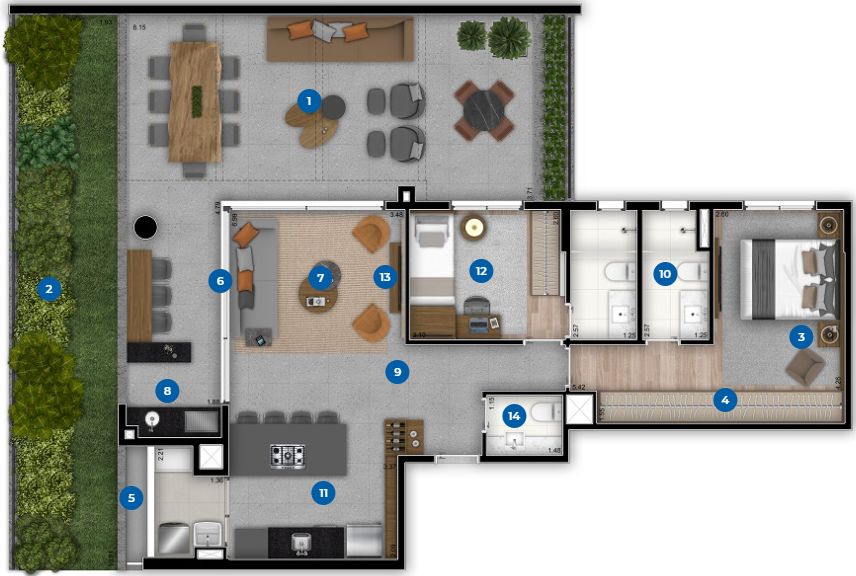 Cobertura à venda com 3 quartos, 170m² - Foto 56