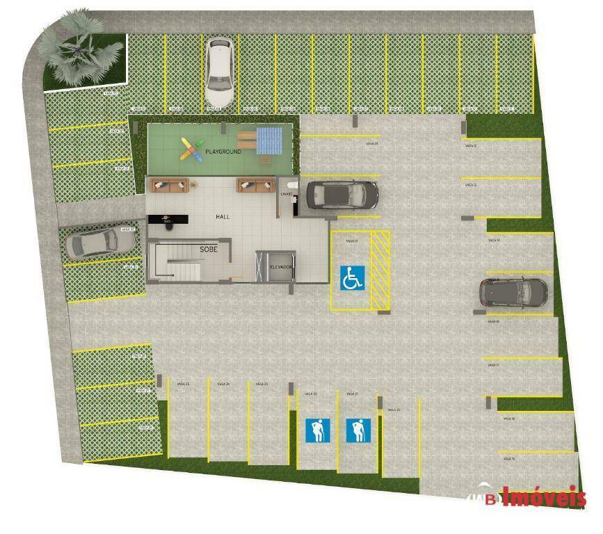 Apartamento à venda com 3 quartos, 64m² - Foto 12