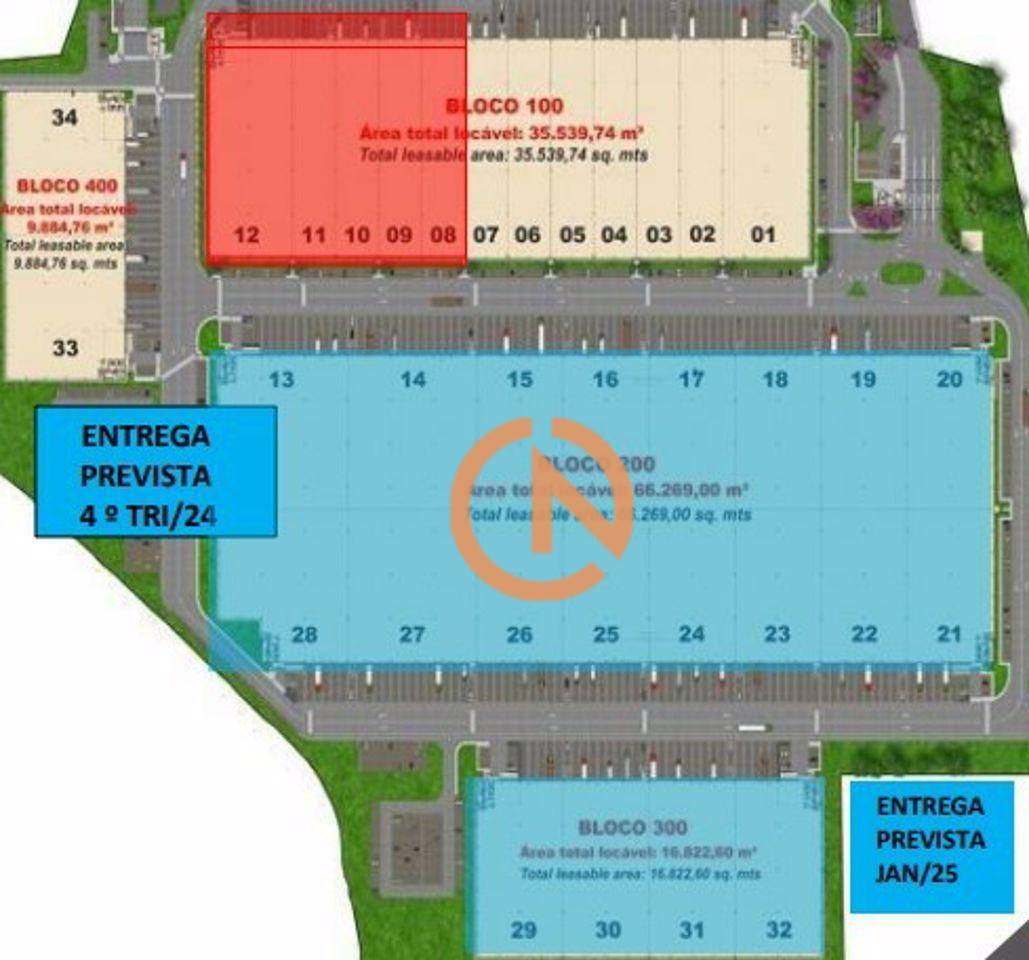 Depósito-Galpão-Armazém para alugar, 4092m² - Foto 2