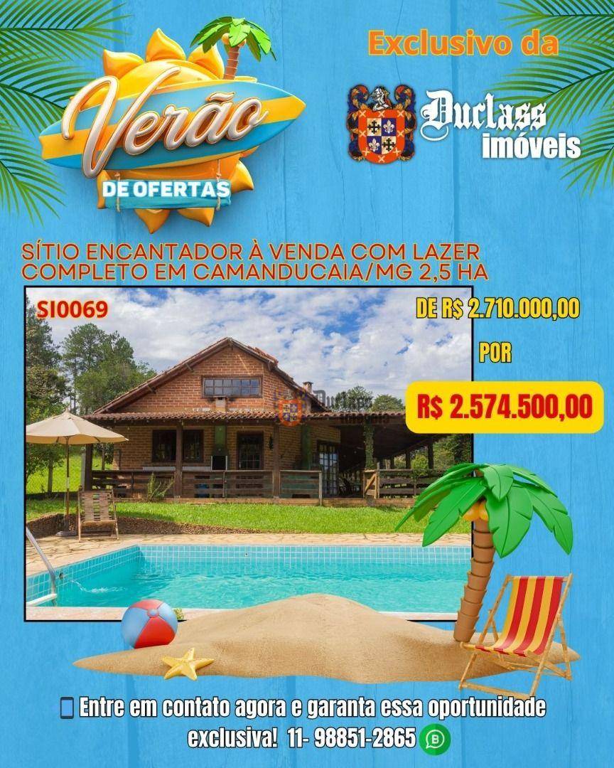 Sítio, 7 quartos, 3 hectares - Foto 1