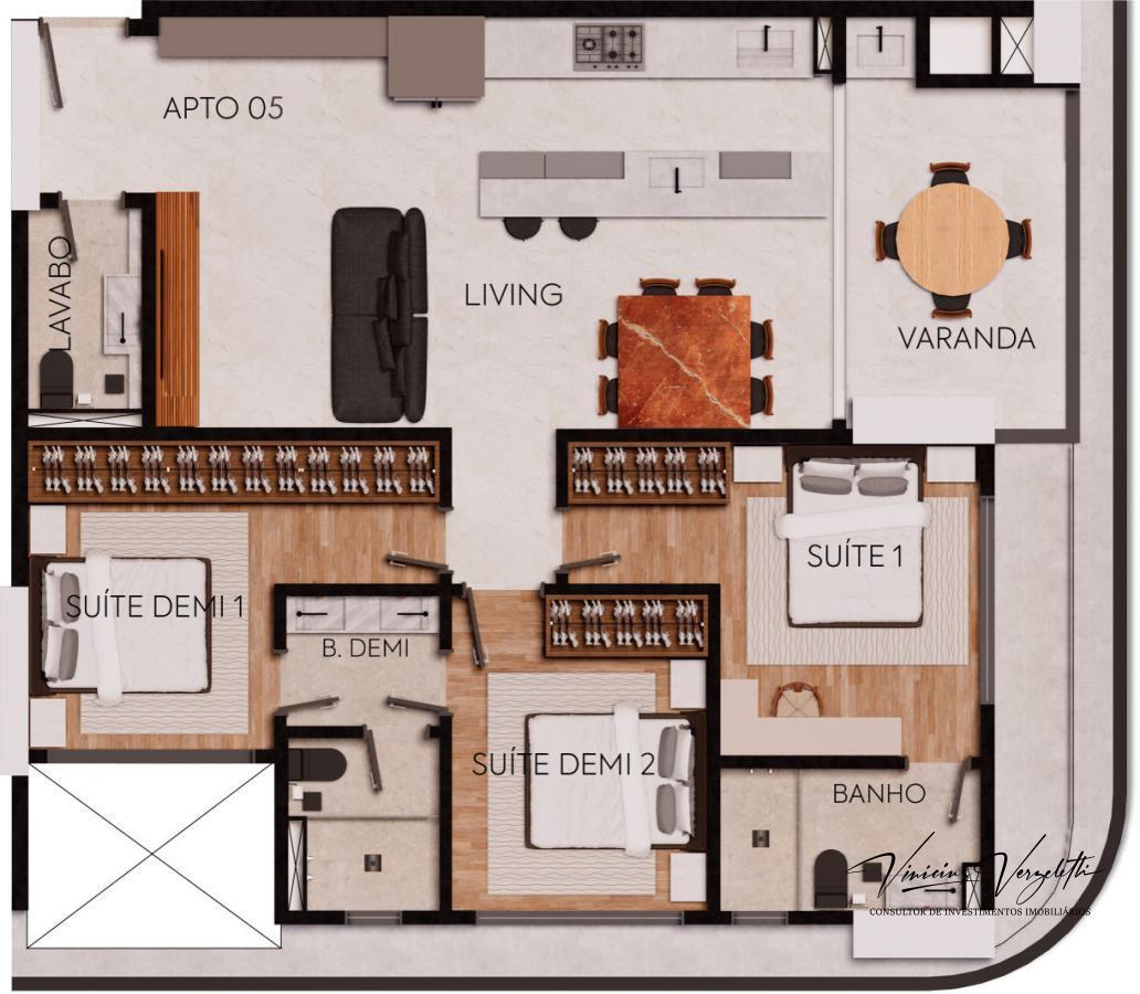 Apartamento à venda com 3 quartos, 99m² - Foto 63