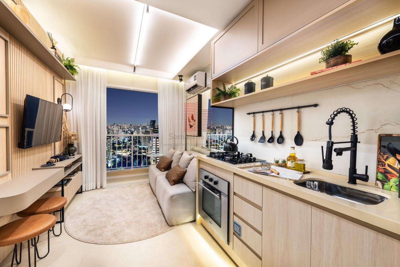 Apartamento à venda com 2 quartos, 41m² - Foto 2