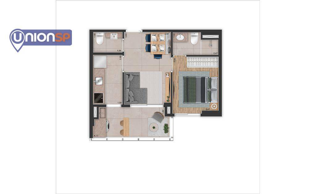 Apartamento à venda com 2 quartos, 73m² - Foto 17