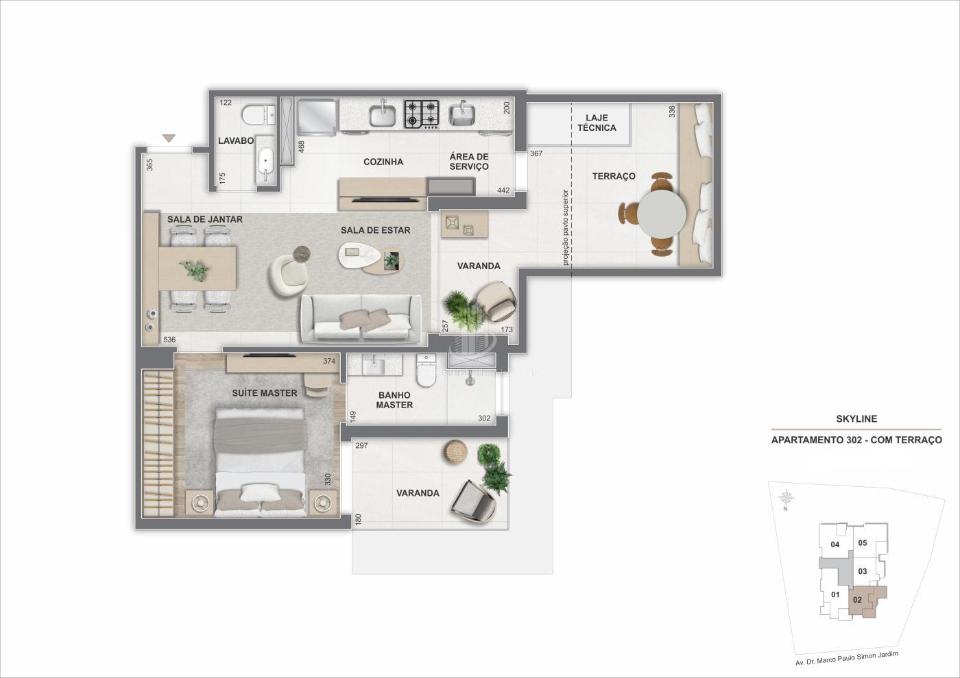 Apartamento à venda com 1 quarto, 73m² - Foto 26