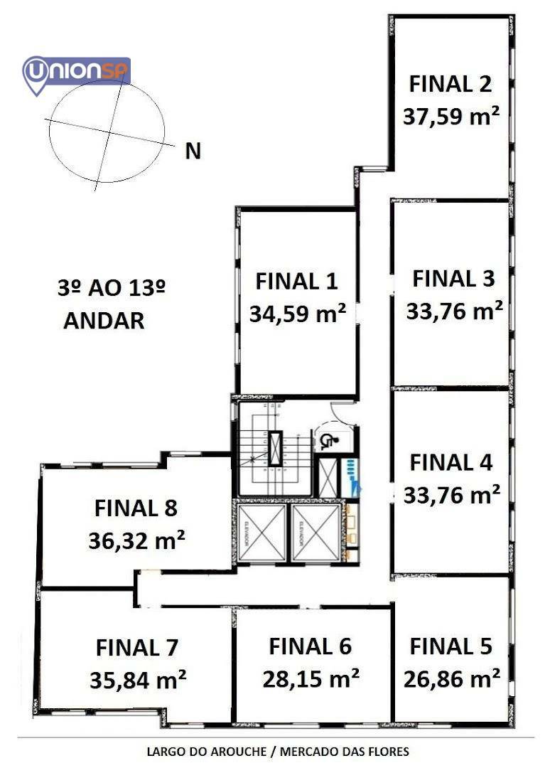 Apartamento à venda com 1 quarto, 26m² - Foto 18