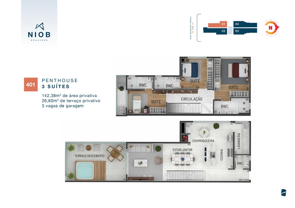 Apartamento à venda com 3 quartos, 12872m² - Foto 57