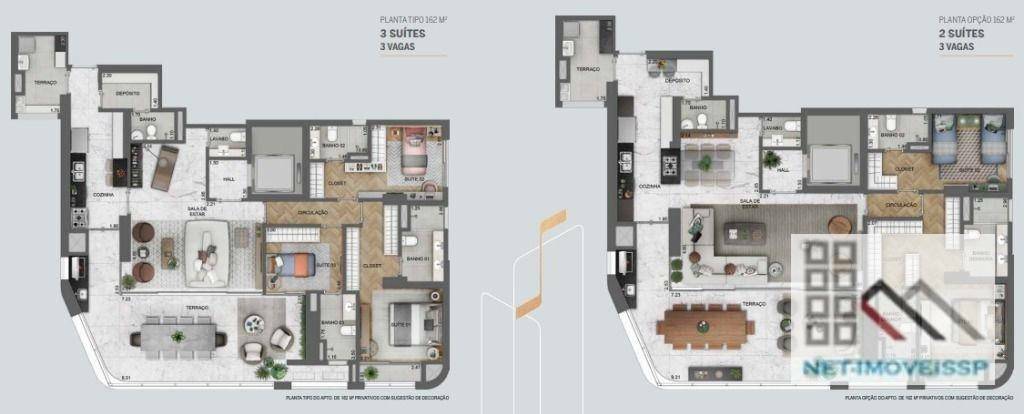 Apartamento à venda com 3 quartos, 162m² - Foto 25