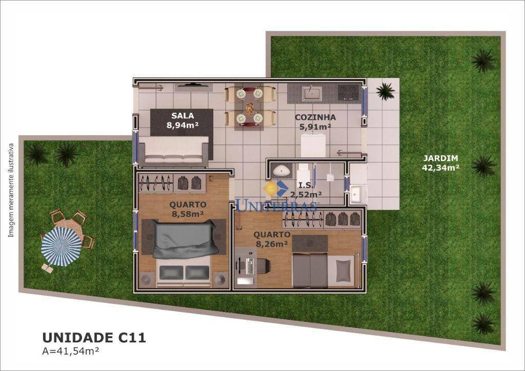 Casa à venda com 2 quartos, 43m² - Foto 24