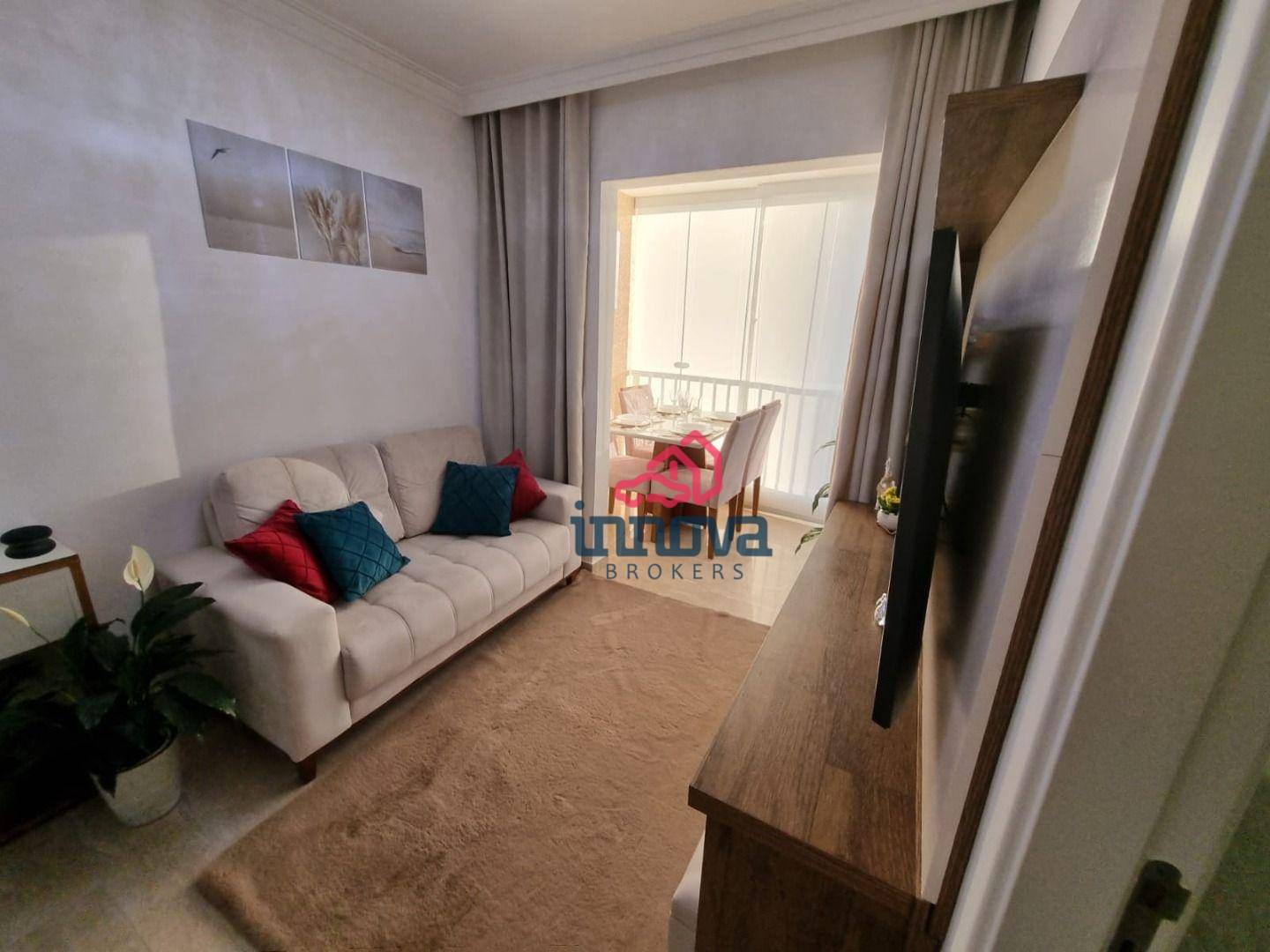 Apartamento à venda com 1 quarto, 34m² - Foto 3