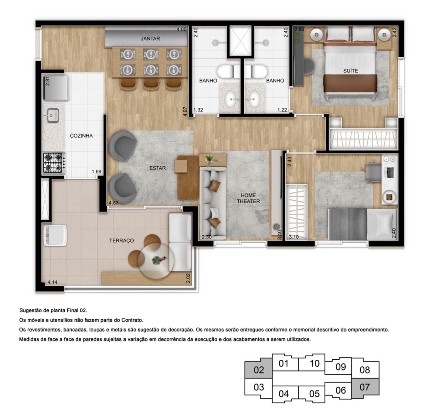 Apartamento à venda com 3 quartos, 5467m² - Foto 49