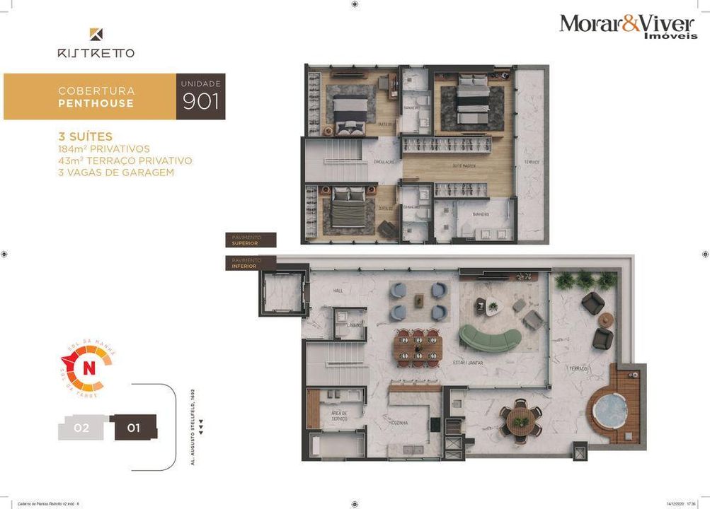 Apartamento à venda com 3 quartos, 133m² - Foto 27