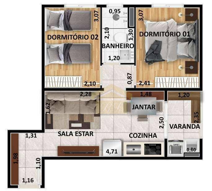 Apartamento à venda com 1 quarto, 28m² - Foto 15