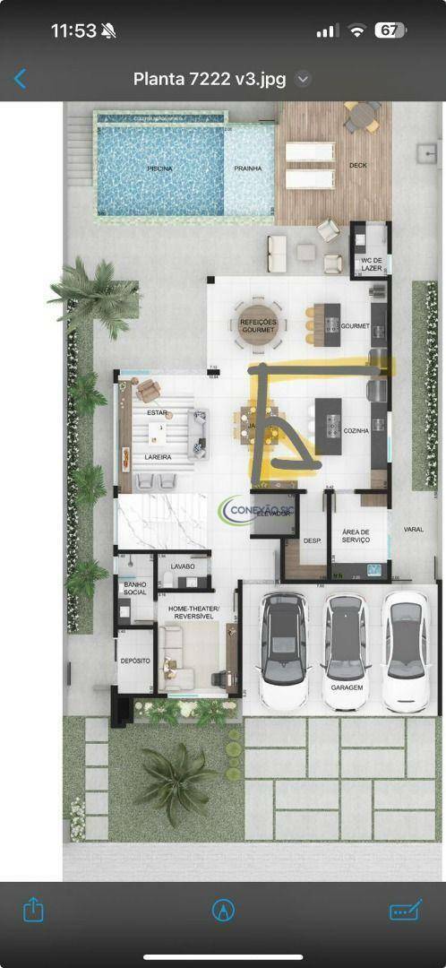 Casa de Condomínio à venda com 5 quartos, 393m² - Foto 1