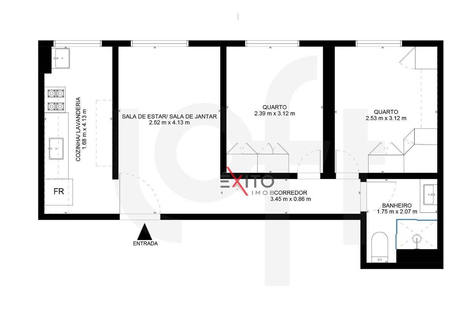 Apartamento à venda com 2 quartos, 44m² - Foto 10