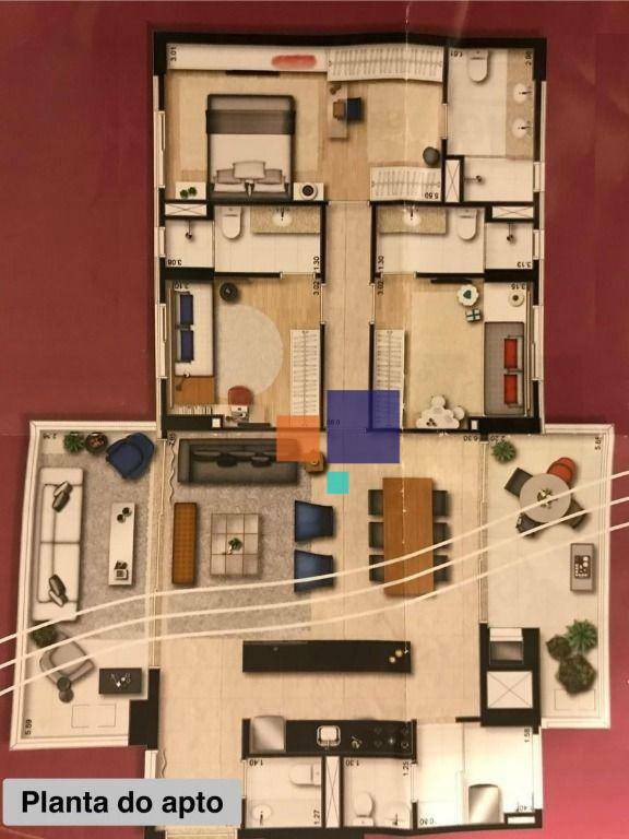 Apartamento para alugar com 3 quartos, 145m² - Foto 36