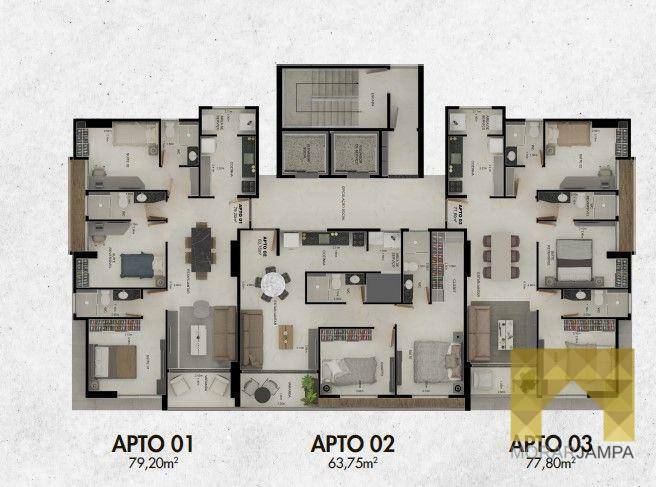 Apartamento à venda com 2 quartos, 63m² - Foto 17