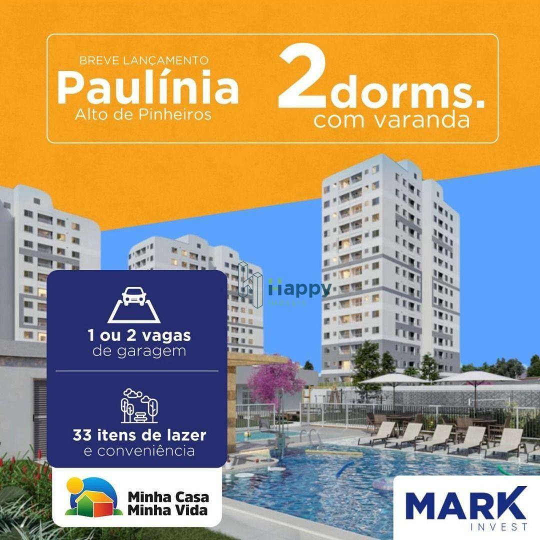 Apartamento à venda com 2 quartos, 44m² - Foto 2