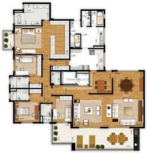 Apartamento à venda com 4 quartos, 310m² - Foto 74