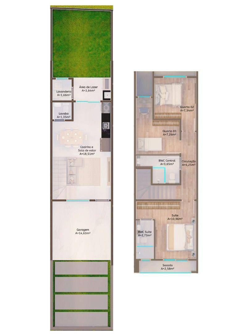 Casa de Condomínio, 3 quartos - Foto 5