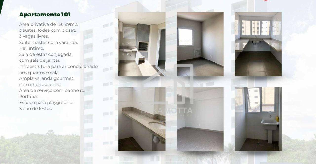 Apartamento à venda com 3 quartos, 136m² - Foto 4