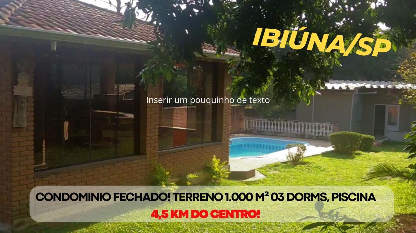 Casa de Condomínio à venda com 3 quartos, 1000m² - Foto 1