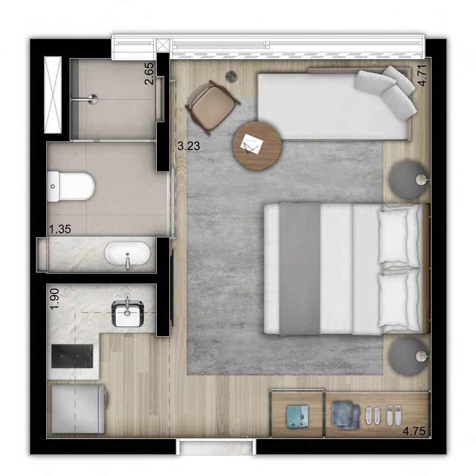 Apartamento à venda com 2 quartos, 60m² - Foto 33