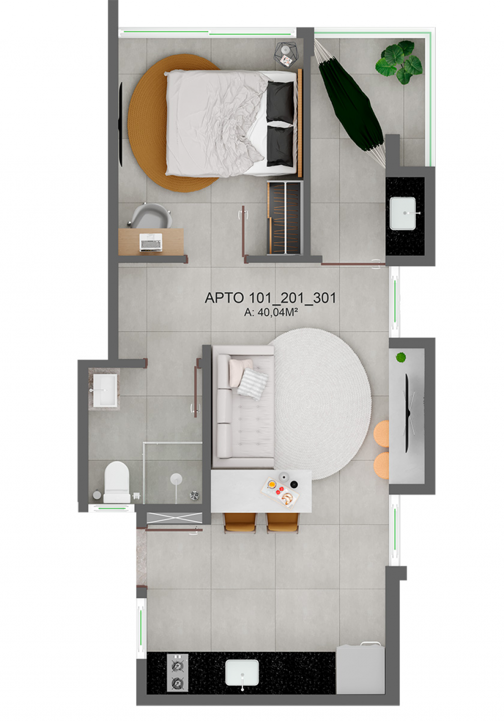 Apartamento à venda com 1 quarto, 22m² - Foto 20