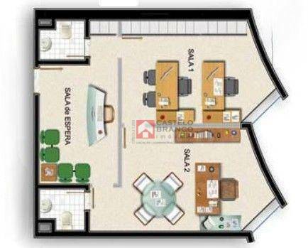 Conjunto Comercial-Sala para alugar, 56m² - Foto 22