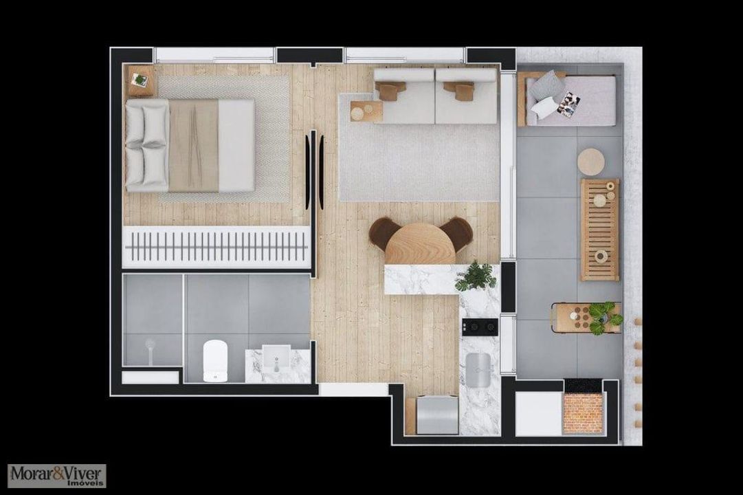 Apartamento à venda com 1 quarto, 32m² - Foto 41