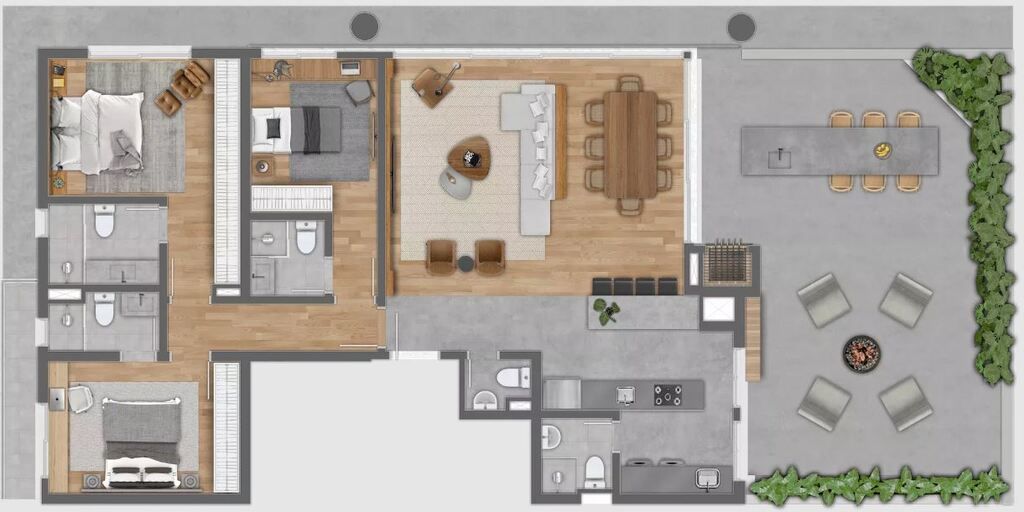 Cobertura à venda com 3 quartos, 209m² - Foto 3