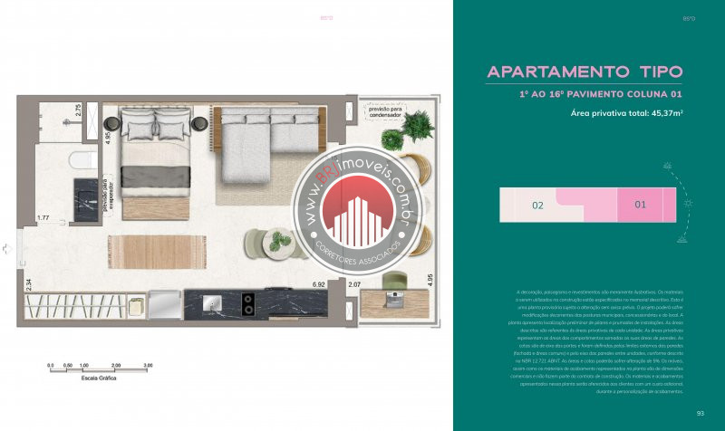 Apartamento à venda com 1 quarto, 143m² - Foto 56