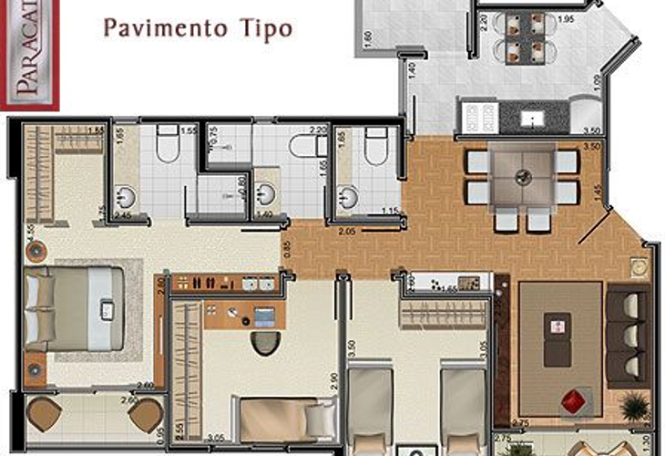 Apartamento à venda com 3 quartos, 81m² - Foto 5