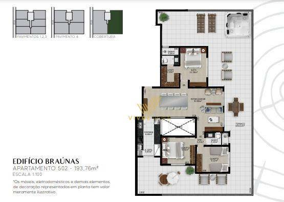 Apartamento à venda com 1 quarto, 55m² - Foto 21