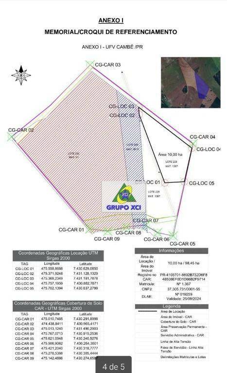 Terreno à venda, 968000M2 - Foto 3