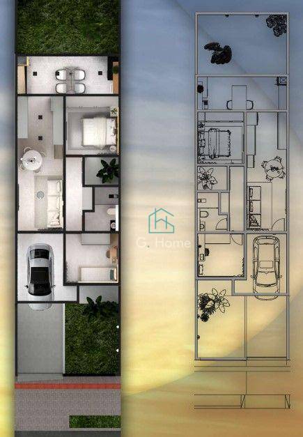 Casa, 2 quartos, 67 m² - Foto 3