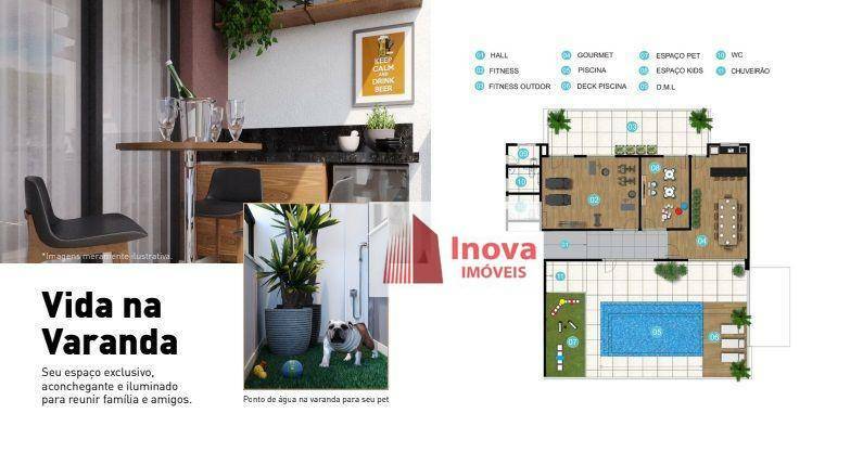 Apartamento à venda com 3 quartos, 86m² - Foto 3