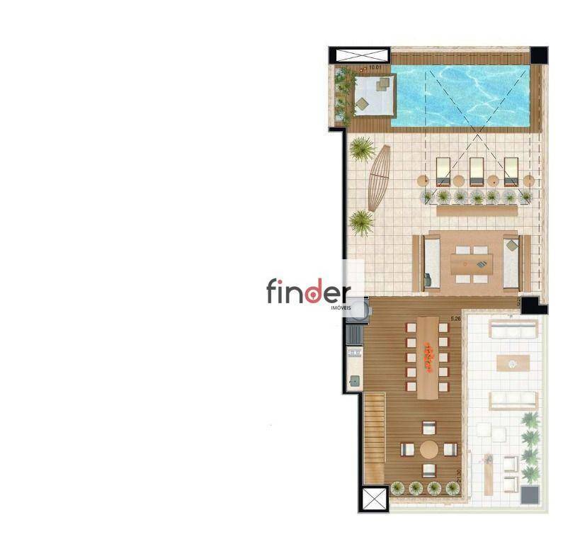 Apartamento à venda com 3 quartos, 322m² - Foto 47