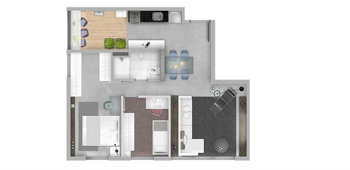 Apartamento à venda com 3 quartos, 74m² - Foto 5