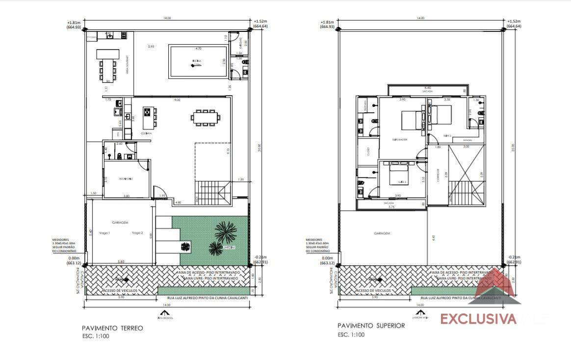 Casa de Condomínio, 3 quartos - Foto 2
