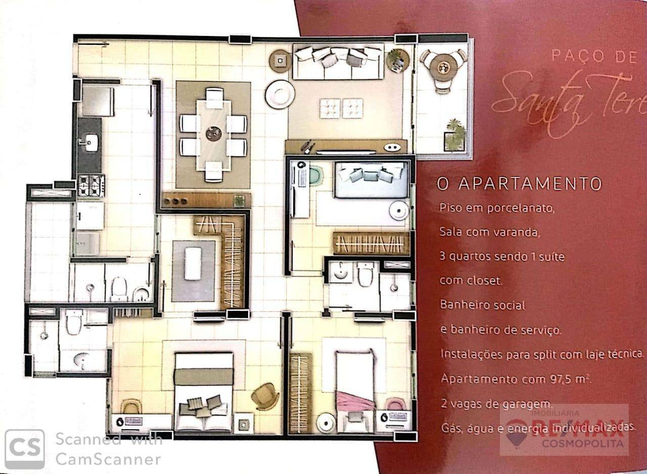 Apartamento à venda com 3 quartos, 97m² - Foto 16