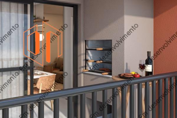 Apartamento à venda com 2 quartos, 44m² - Foto 4