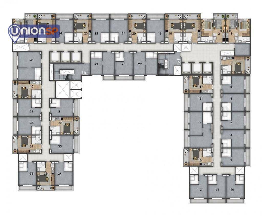 Apartamento à venda com 1 quarto, 48m² - Foto 38