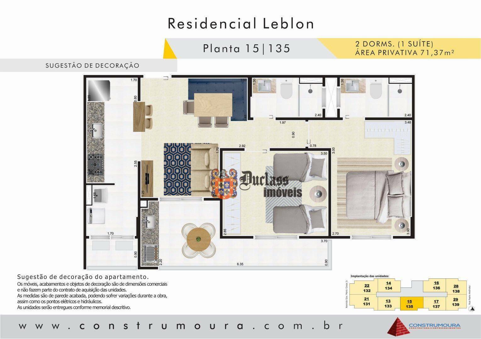 Apartamento à venda com 2 quartos, 71m² - Foto 11