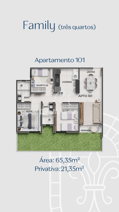 Apartamento à venda com 3 quartos, 68m² - Foto 15