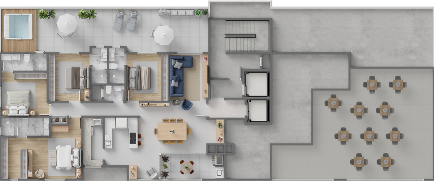 Apartamento à venda com 4 quartos, 157m² - Foto 17