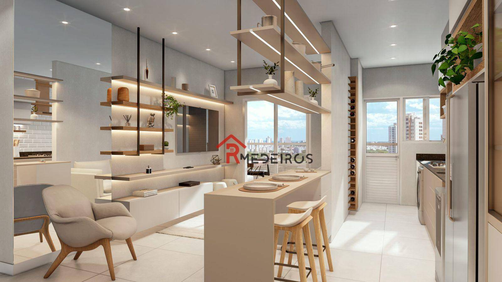 Apartamento à venda com 2 quartos, 64m² - Foto 3