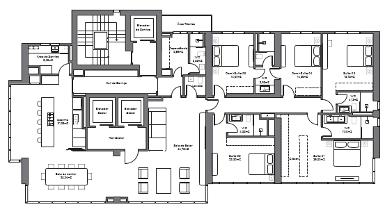 Flat/Apart Hotel à venda com 4 quartos, 21595m² - Foto 12